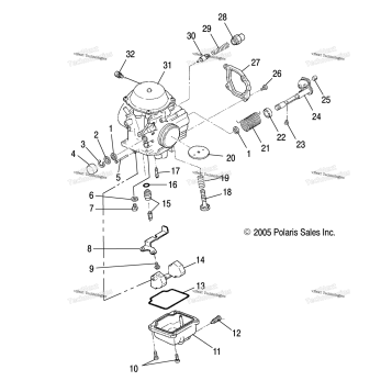 ENGINE, CARBURETOR