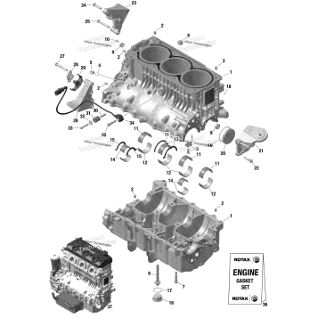 ENGINE - CRANKCASE