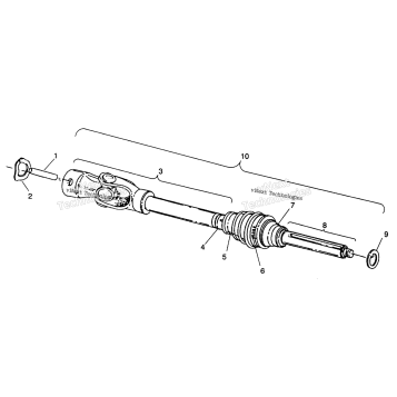 CV JOINT 4X4 250