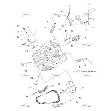 ENGINE, VALVES & CAMSHAFT