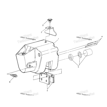 REAR BRAKE ASSEMBLY 1988 TRAIL BOSS UPDATE4/14/88