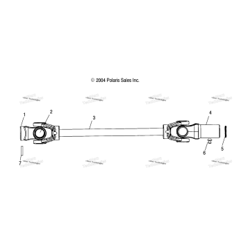 FRONT PROP SHAFT