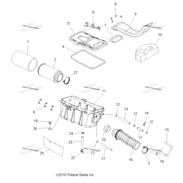 ENGINE, AIR INTAKE SYSTEM