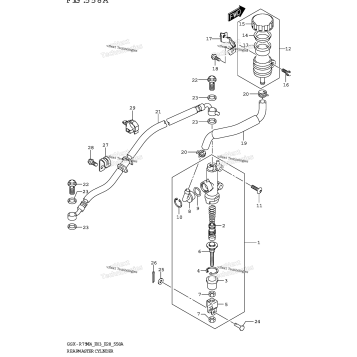 REAR MASTER CYLINDER