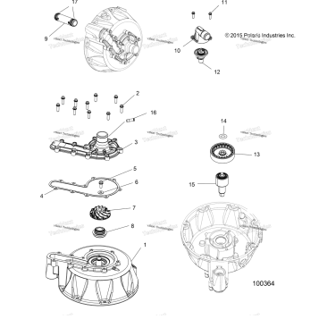 ENGINE, COOLING SYSTEM & WATER PUMP