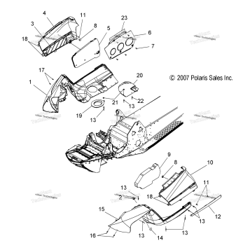 BODY, FENDERS & SIDE PANELS