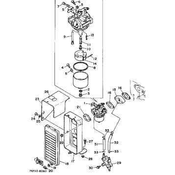 AIR FILTER - CARBURETOR