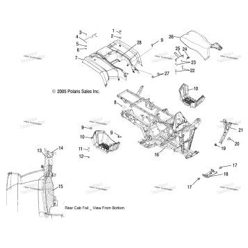 CAB, REAR & SEAT /AD/AF