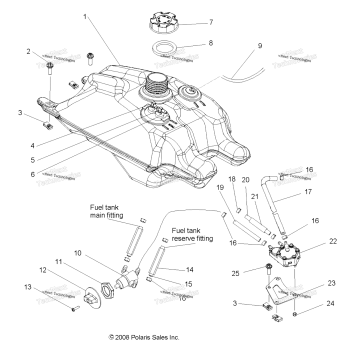 BODY, FUEL SYSTEM
