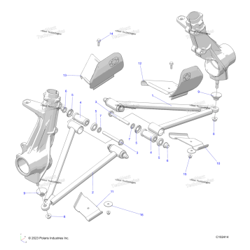 SUSPENSION, AARM & STRUT MOUNTING