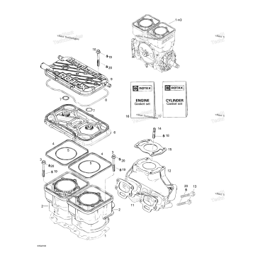 CYLINDER, EXHAUST MANIFOLD