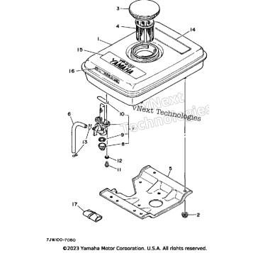 FUEL TANK YP20T