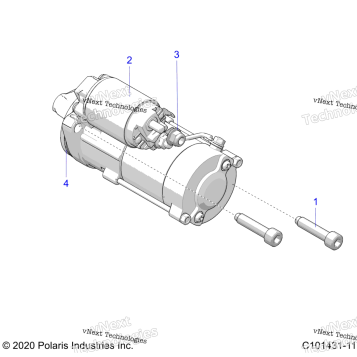 ENGINE, STARTING SYSTEM
