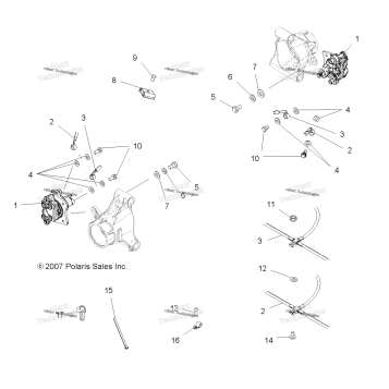 BRAKES, REAR BRAKE LINES