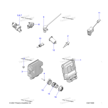 ELECTRICAL, SWITCHES, SENSORS, ECU & CONTROL MODULES