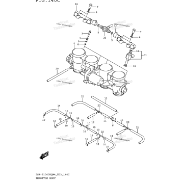 THROTTLE BODY (GSX-S1000RQM4 E33)