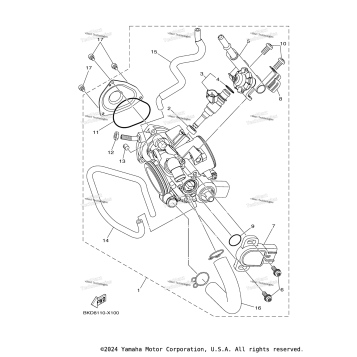 THROTTLE BODY ASSY 1
