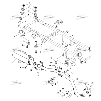 EXHAUST SYSTEM A01CH50AA