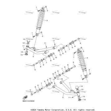 FRONT SUSPENSION WHEEL