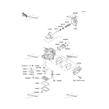 CARBURETOR PARTS (JT900-B1)