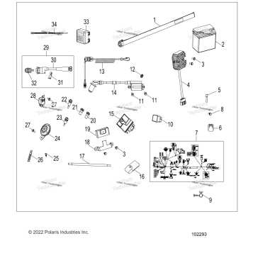 ELECTRICAL, SWITCHES, HARNESS & INDICATORS