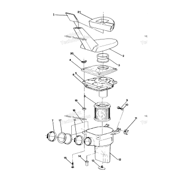AIR BOX ASSEMBLY 350 4X4 / W928139