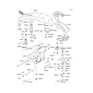 HANDLE POLE (JS750-B1)