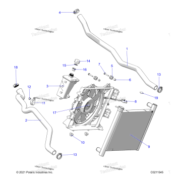 ENGINE, COOLING SYSTEM