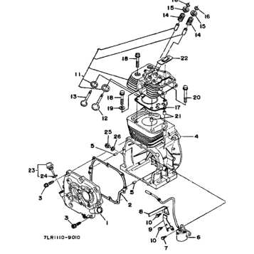 CYLINDER - CRANKCASE