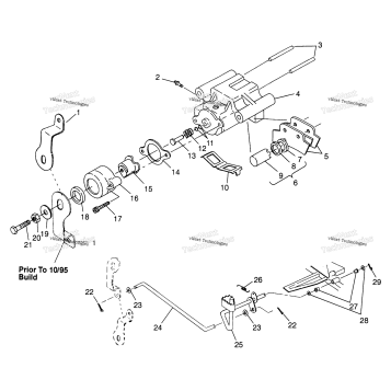 REAR BRAKE XPLORER 400L