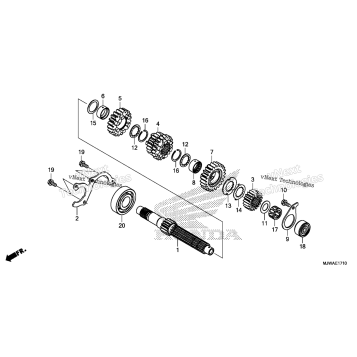 TRANSMISSION (MAINSHAFT)