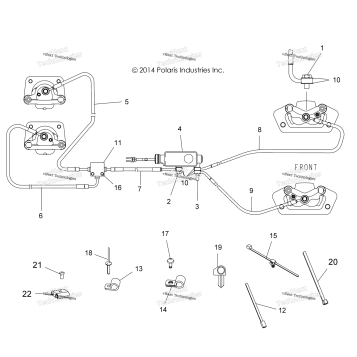 BRAKES, BRAKE LINES AND MASTER CYLINDER