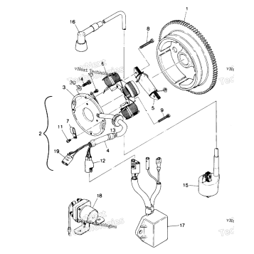 MAGNETO ASSEMBLY
