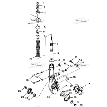 FRONT STRUT XPLORER 300