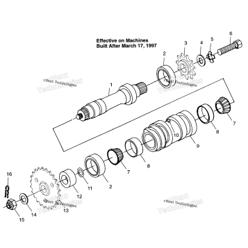 CENTER TIGHTENER MAGNUM 4X4 W97AC42A, SWEDISH MAGNUM 4X4 & NORWE #2