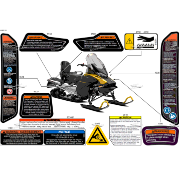 BODY - WARNING DECALS