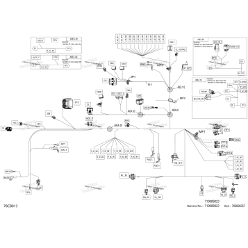ELECTRIC - MAIN HARNESS - 710008022