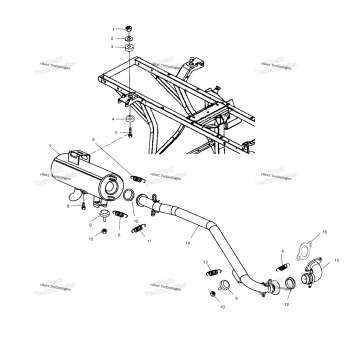 EXHAUST SYSTEM A02CD32AA/AB/AC/FB