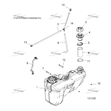 BODY, FUEL TANK