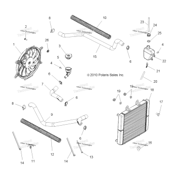 ENGINE, COOLING SYSTEM