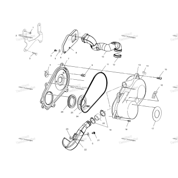 CLUTCH COVER A01AA32AA
