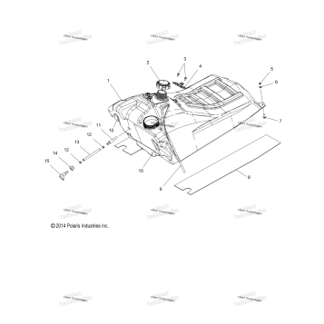FUEL SYSTEM, FUEL TANK ASM