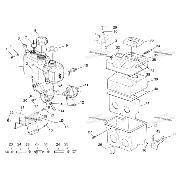 OIL TANK/AIR BOX