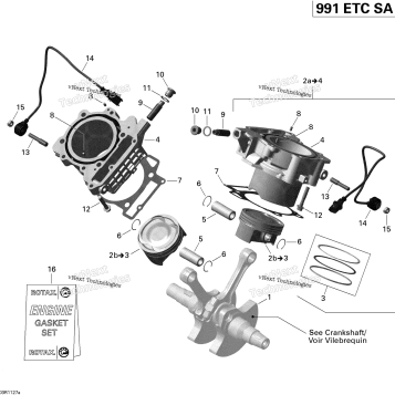 CYLINDER AND PISTON