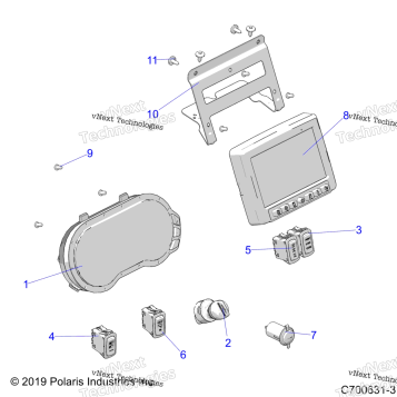 ELECTRICAL, DASH INSTUMENTS