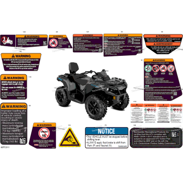 BODY - WARNING DECALS