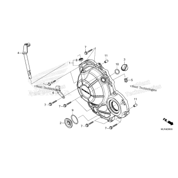 RIGHT CRANKCASE COVER