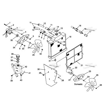 COOLING SYSTEM MAGNUM 2X4