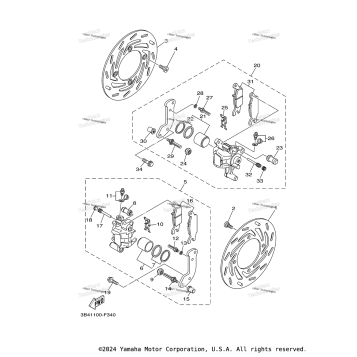 FRONT BRAKE CALIPER