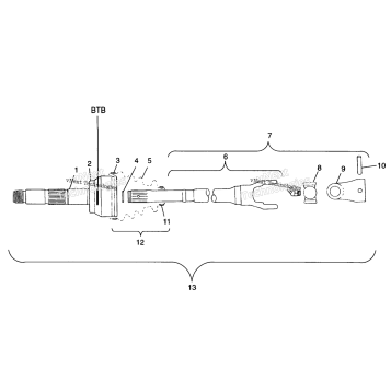CV JOINT BTB